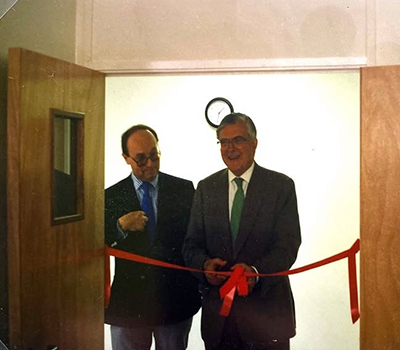 Anthony Wakefield & Lord Ken Baker at South House