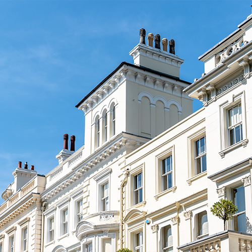 Terraced, high net worth property