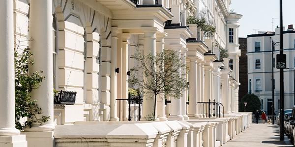 London terraced property